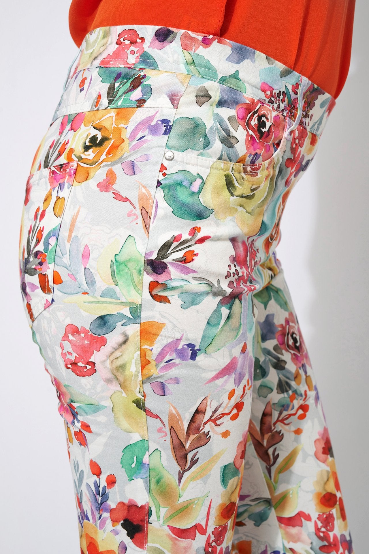 Alice Floral Crop Pant 28-53