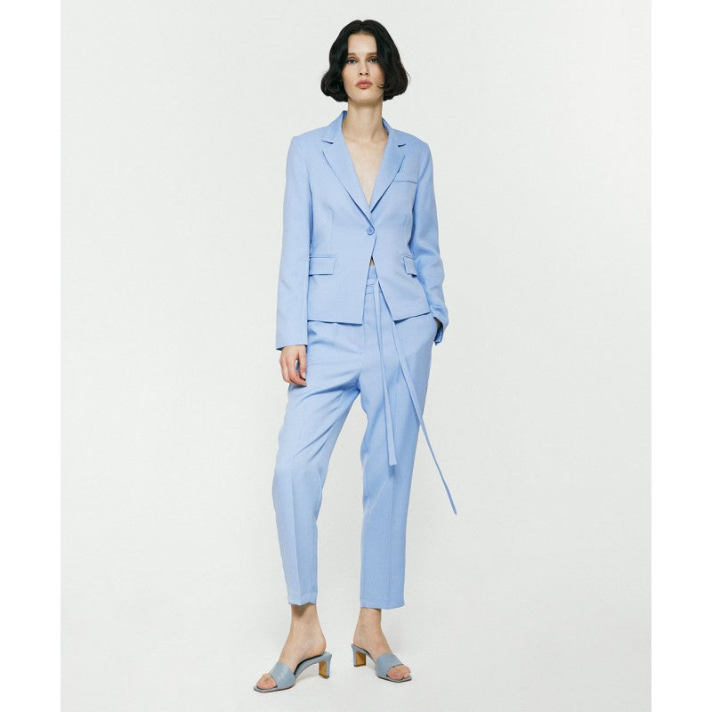 Access Fashion Sky Blue Tailored Blazer 33-1097