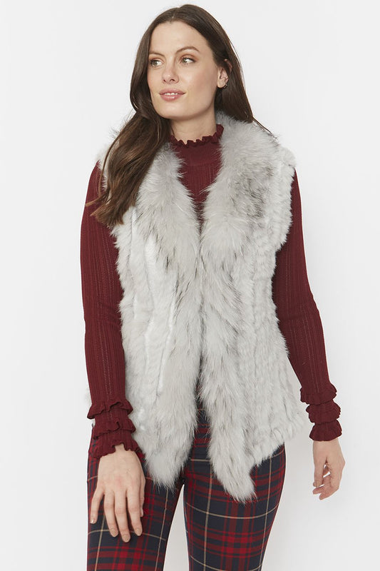 Jayley Faux Fur Gilet - Lucindas on-line