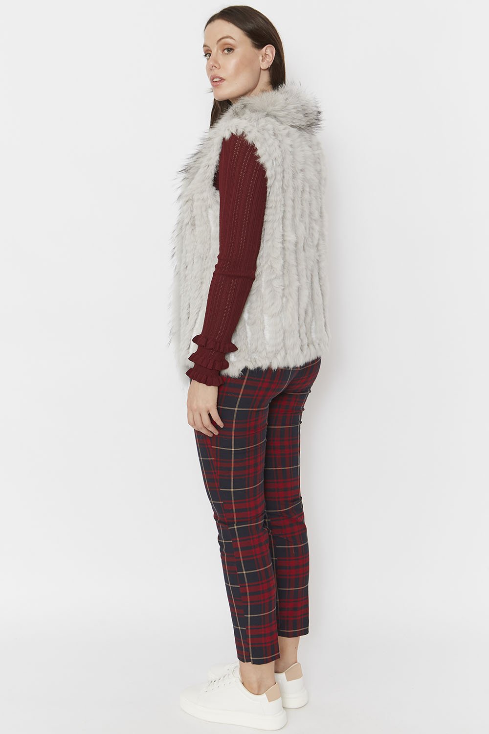 Jayley Faux Fur Gilet - Lucindas on-line
