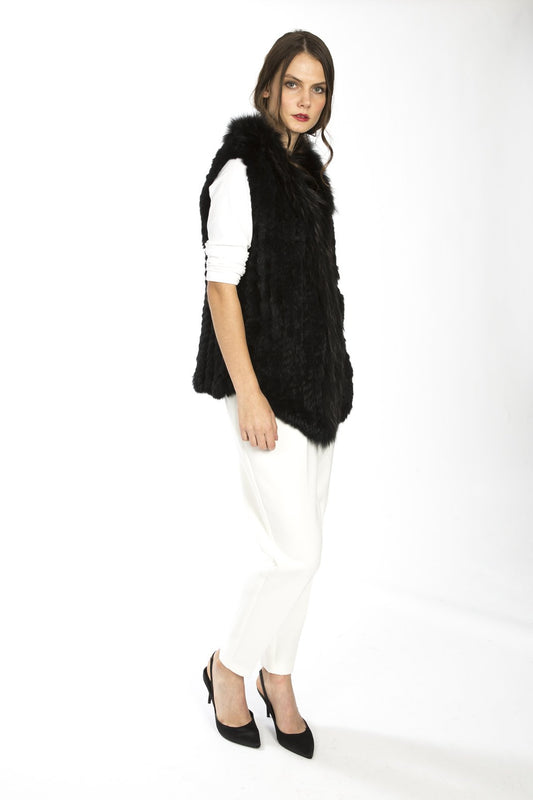 Jayley Faux Fur Gilet - Lucindas on-line