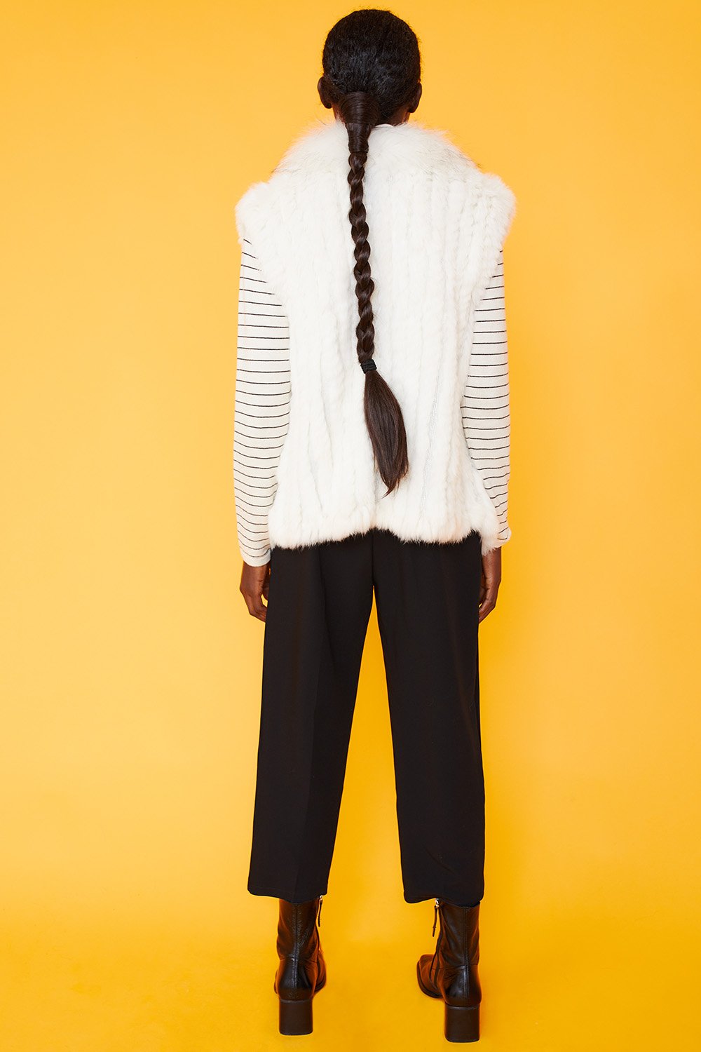 Jayley Faux Fur Gilet - Lucindas on-line