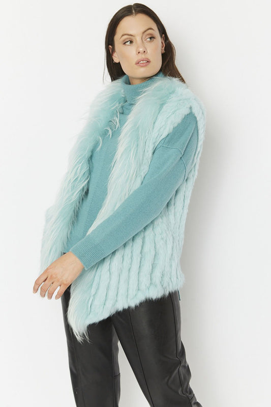 Jayley Faux Fur Gilet - Lucindas on-line