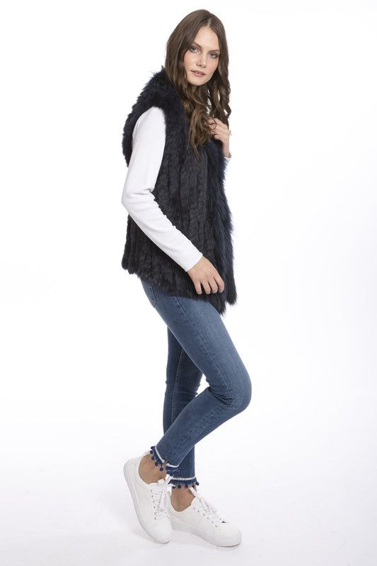 Jayley Faux Fur Gilet - Lucindas on-line