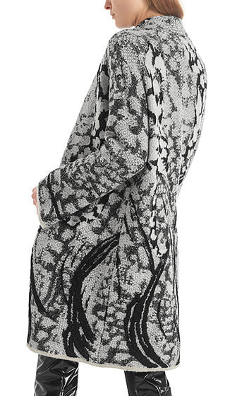 Marc Cain Knitted Virgin Wool Coatigan