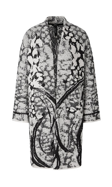 Marc Cain Knitted Virgin Wool Coatigan