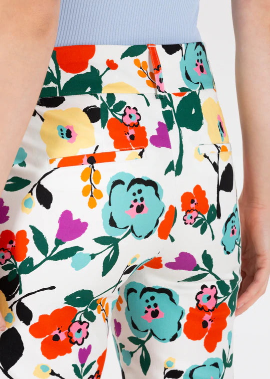 Floral Crop Pant