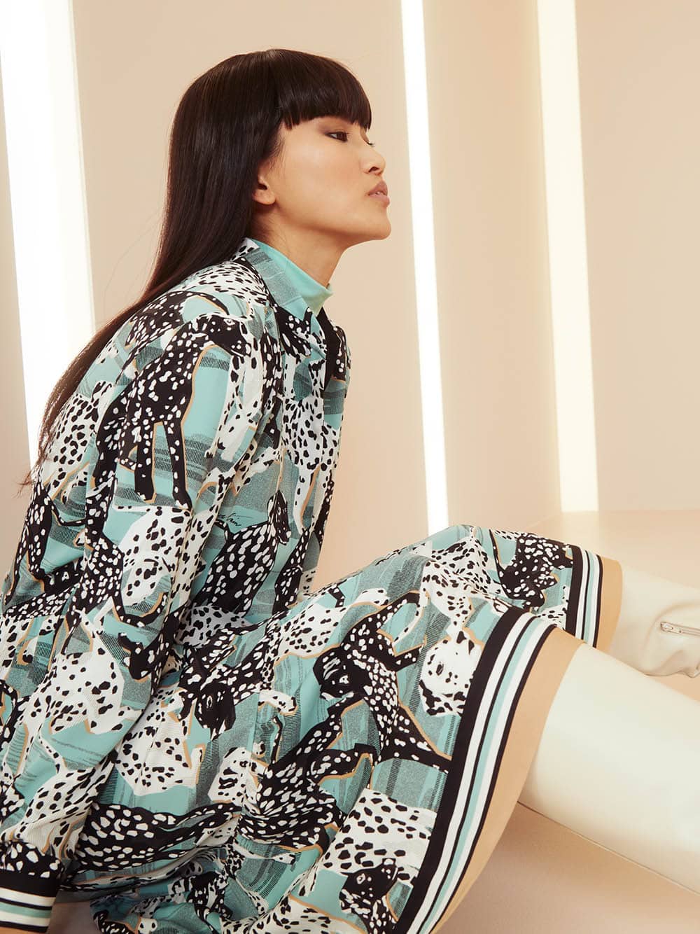 Dalmatian Pattern Dress