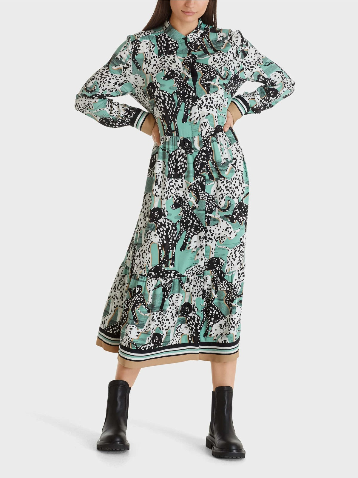Dalmatian Pattern Dress