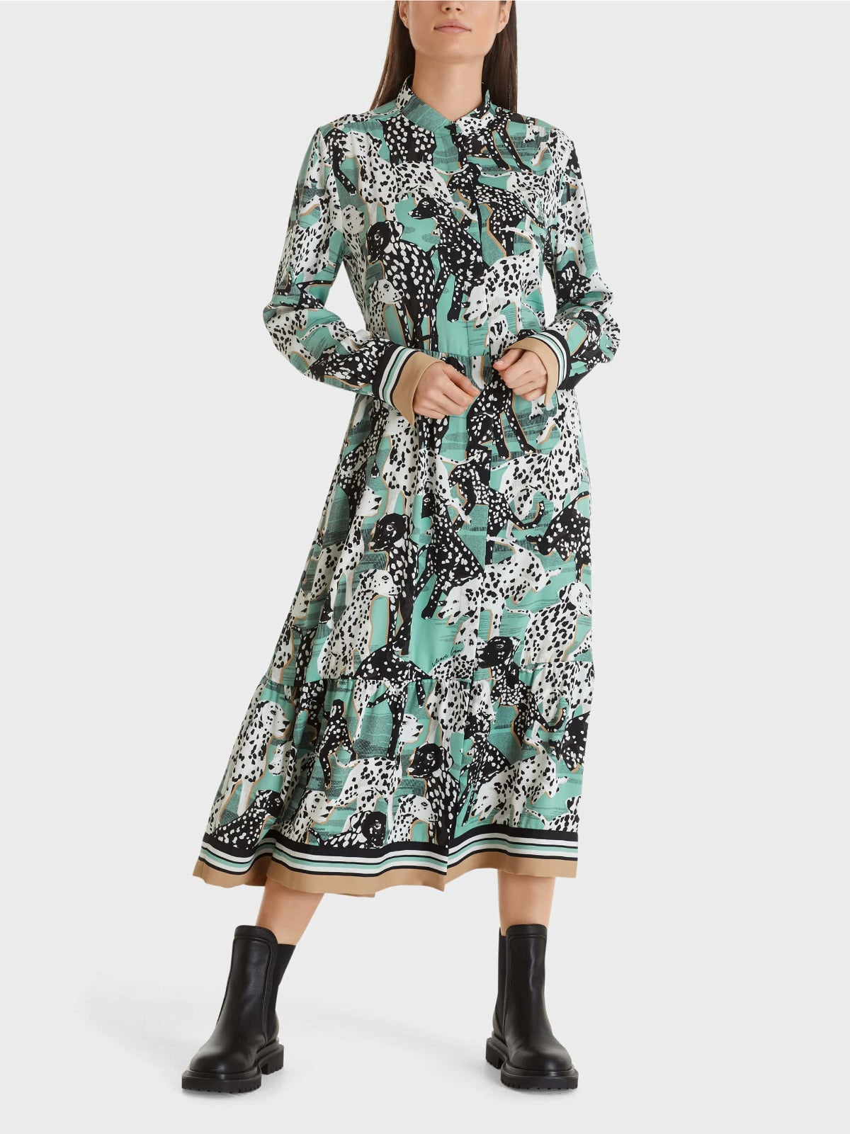 Dalmatian Pattern Dress
