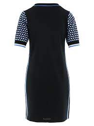 Polka Dot Jersey Knitted Dress