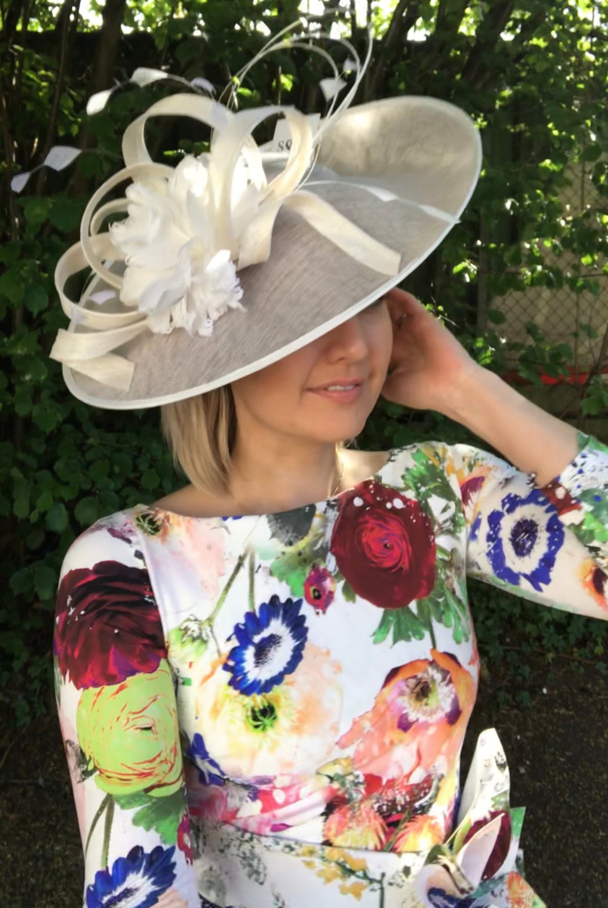 Disc Style Occasion Hat