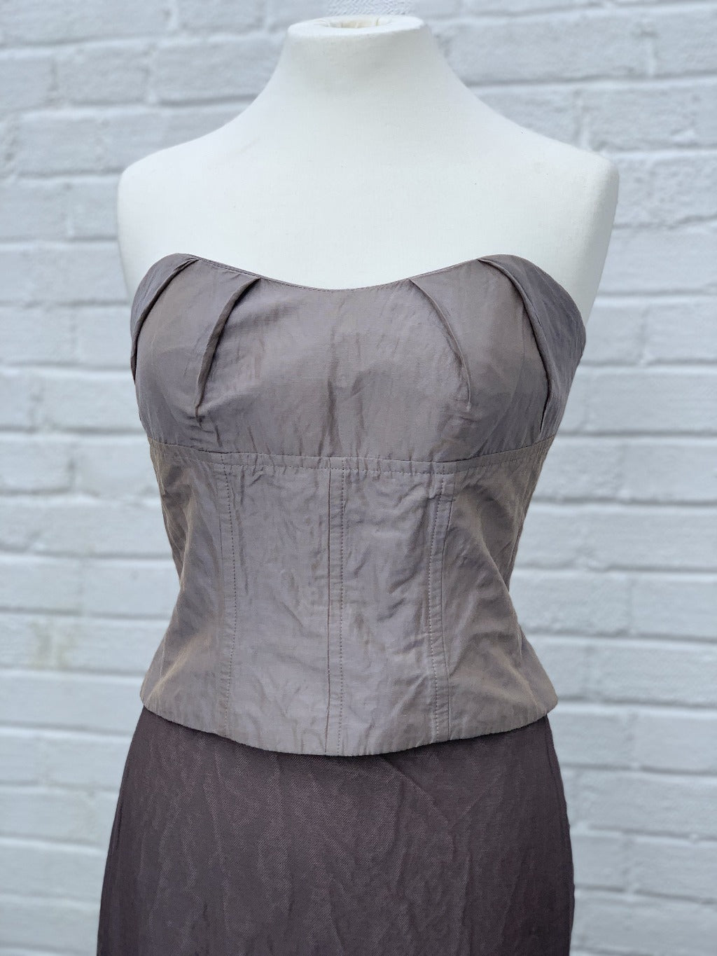 Linea Raffaeli dark taupe 3 piece set bolero- 6555 - Lucindas on-line
