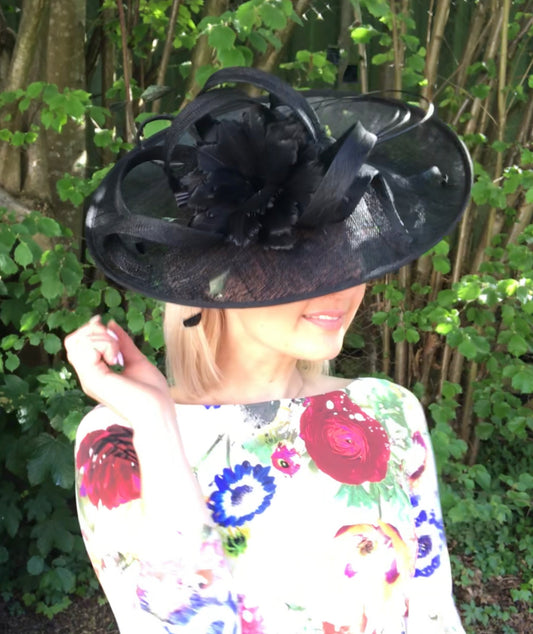 Disc Style Occasion Hat - Lucindas on-line