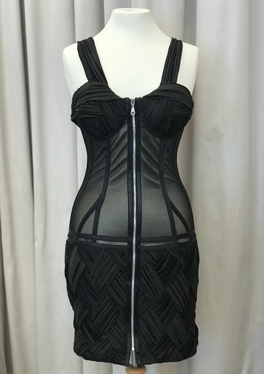 Black Corsetiere dress - Lucindas on-line