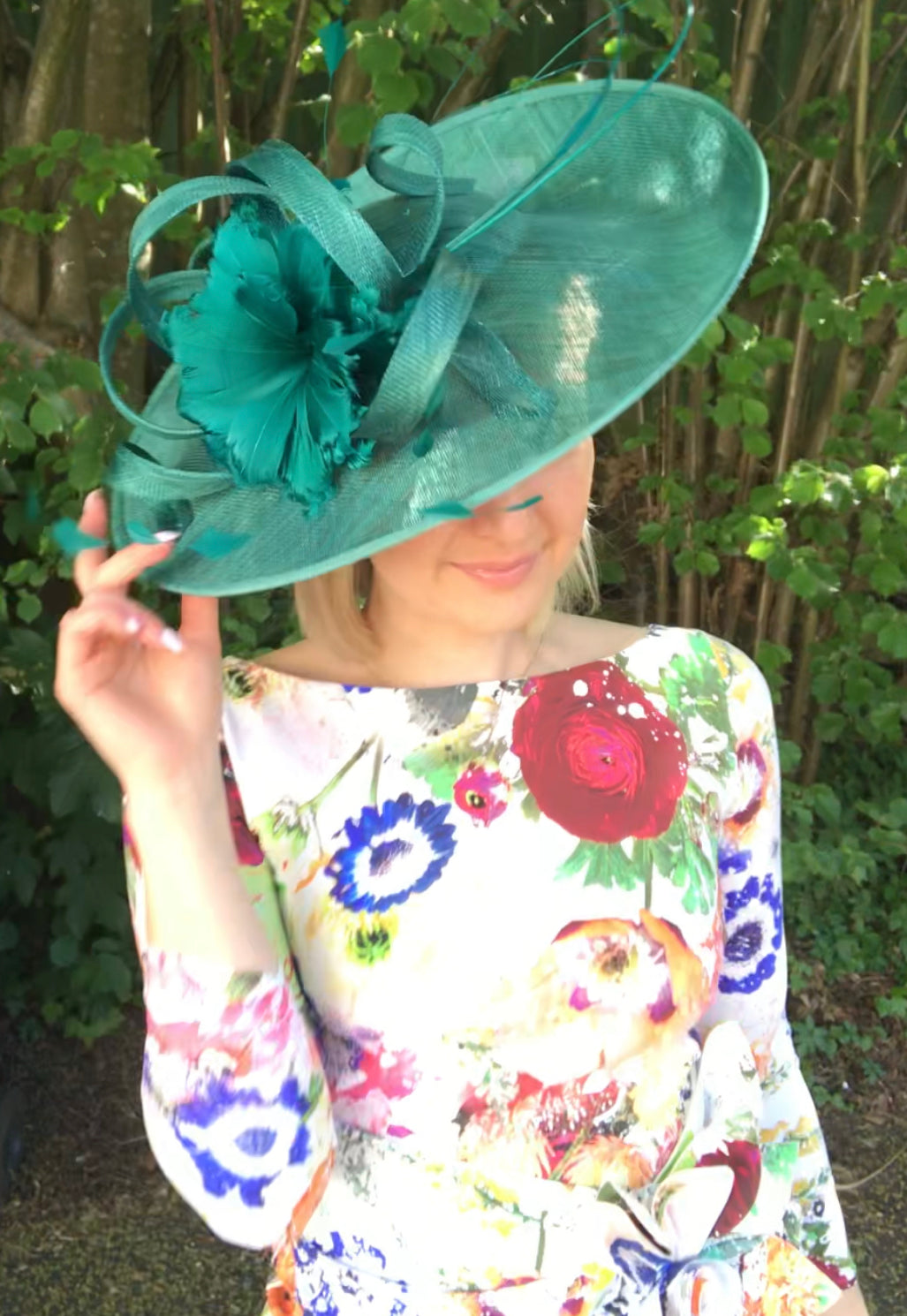 Disc Style Occasion Hat