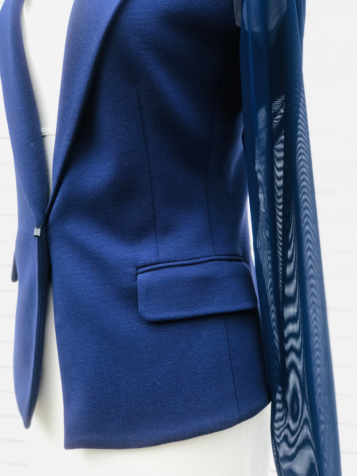 Isabel De Pedro Blazer with Mesh Sleeves AM539 - Lucindas on-line