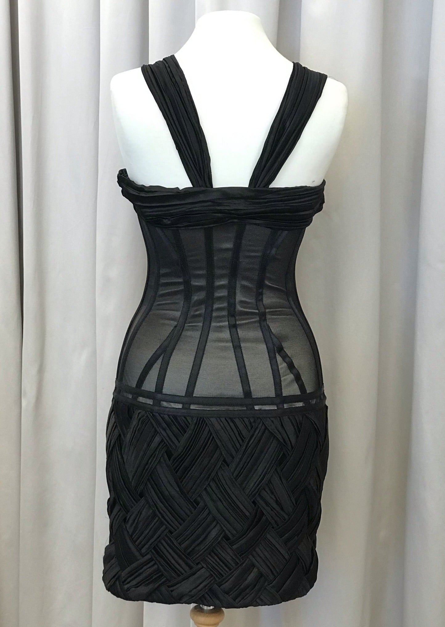 Black Corsetiere dress - Lucindas on-line