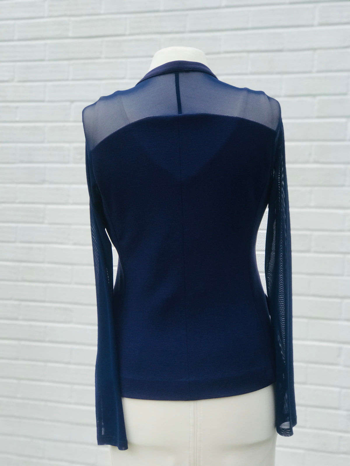 Isabel De Pedro Blazer with Mesh Sleeves AM539 - Lucindas on-line