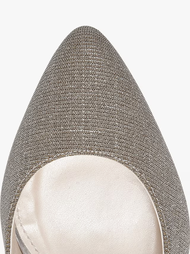 Stella Metallic Court Shoes