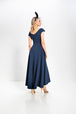 Load image into Gallery viewer, Safia Bow Flare Dress
