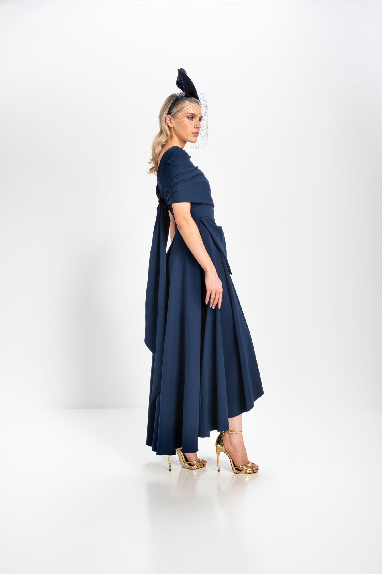 Safia Bow Flare Dress