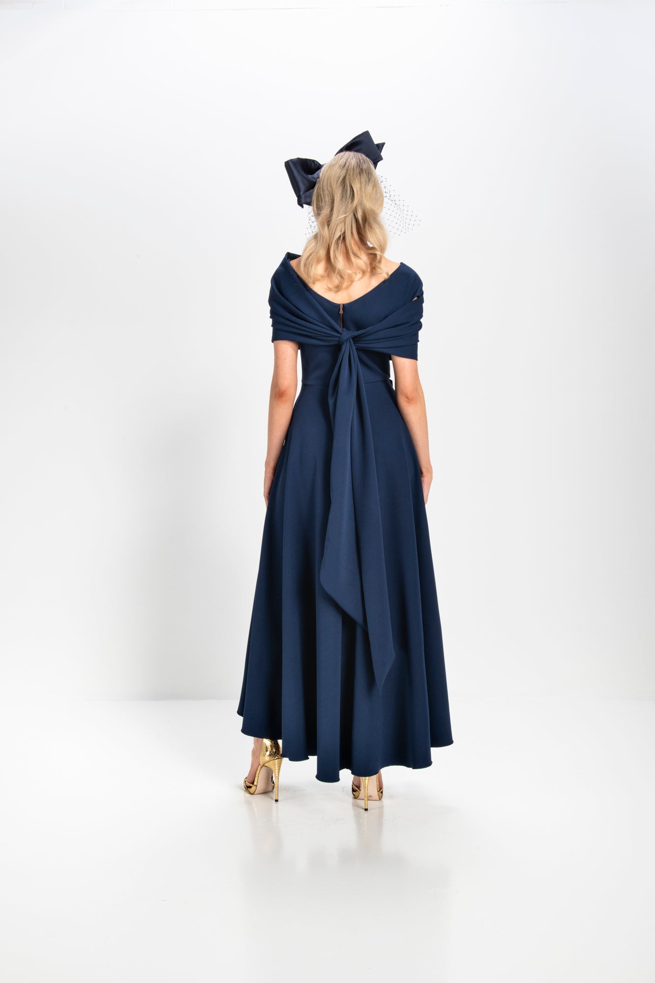 Safia Bow Flare Dress