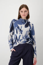 Load image into Gallery viewer, Floral Pattern Cotton Jumper 807976

