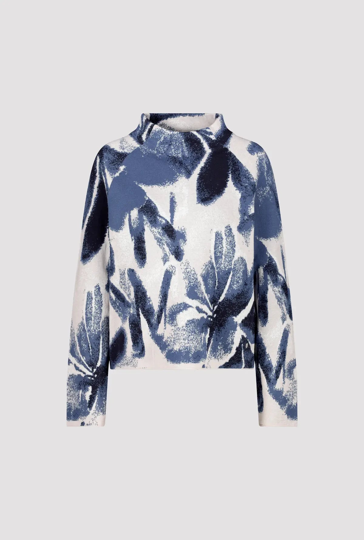 Floral Pattern Cotton Jumper 807976