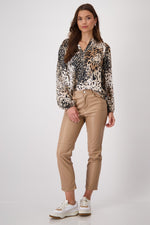 Load image into Gallery viewer, Leopard Pattern Blouse 409419
