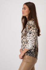 Load image into Gallery viewer, Leopard Pattern Blouse 409419
