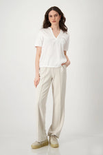 Load image into Gallery viewer, T-shirt with Decorative Pocket 409368
