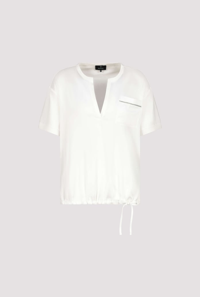 T-shirt with Decorative Pocket 409368