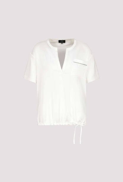 T-shirt with Decorative Pocket 409368
