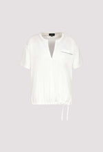 Load image into Gallery viewer, T-shirt with Decorative Pocket 409368
