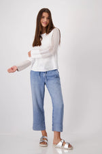 Load image into Gallery viewer, Colour-block Knit Jumper 409302
