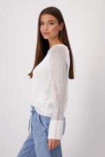 Load image into Gallery viewer, Colour-block Knit Jumper 409302
