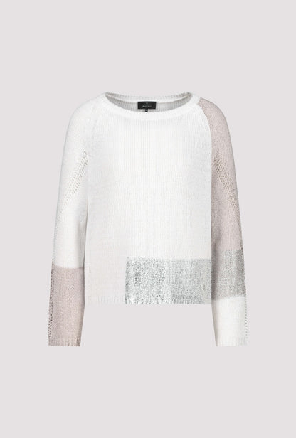 Colour-block Knit Jumper 409302