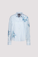 Load image into Gallery viewer, Striped Blouse with Sequins 409145
