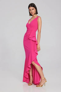 Scuba Crepe Trumpet Dress 241700