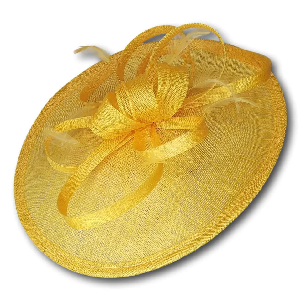 Sinamay Disc Fascinator