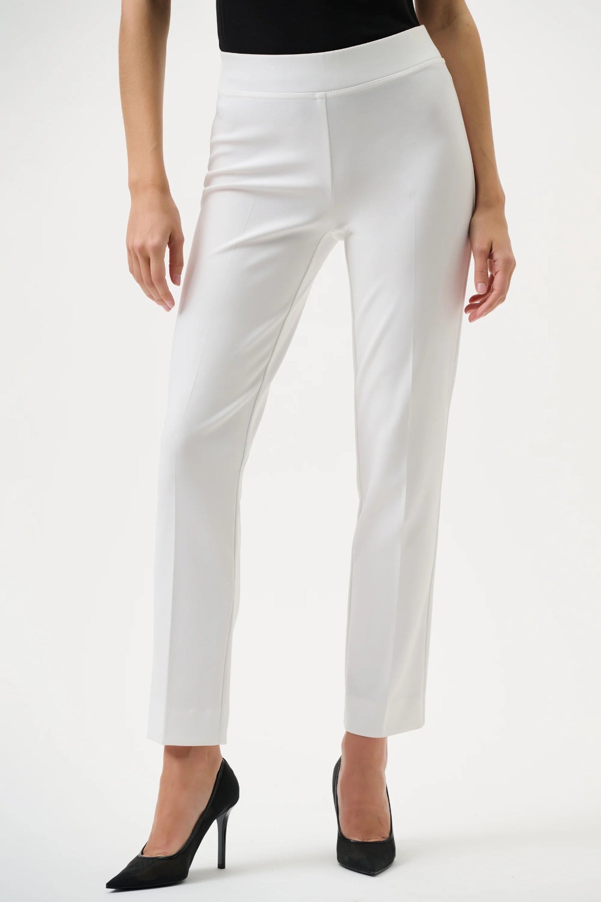 Joseph Ribkoff Offwhite Classic Straight Trouser