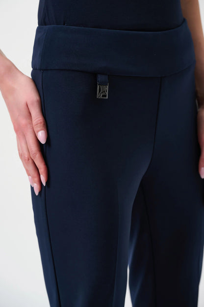 Joseph Ribkoff Navy Classic Tailored Slim Trouser