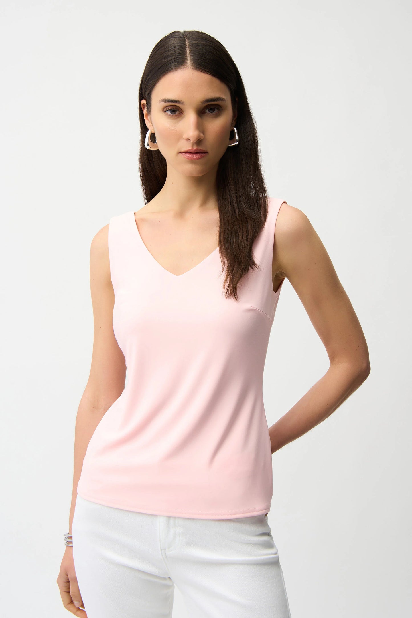 Pink Classic V-Neck Cami