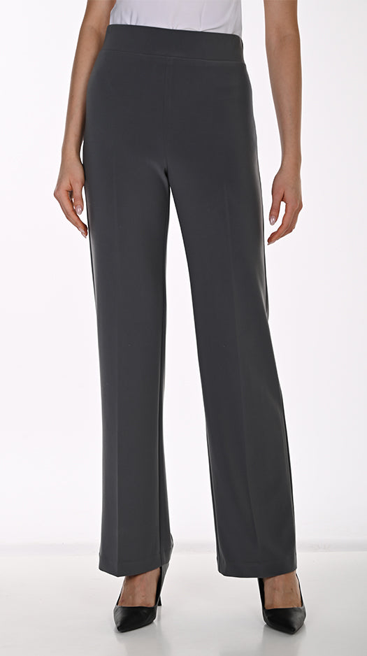 Dark Grey Wide Leg Trousers