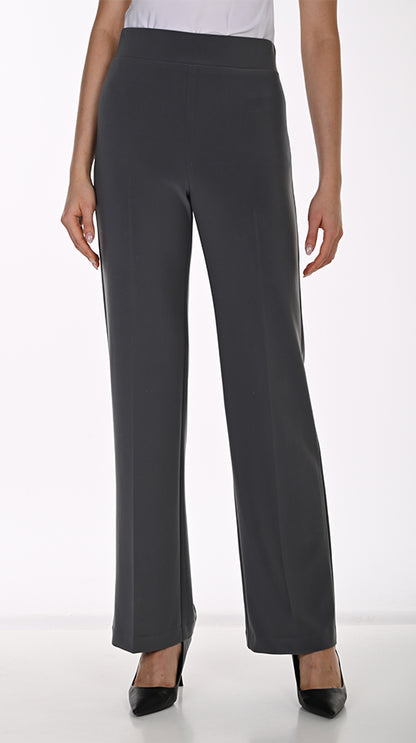 Dark Grey Wide Leg Trousers