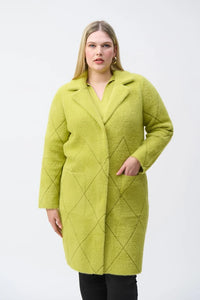 Notched Collar Coat 233951