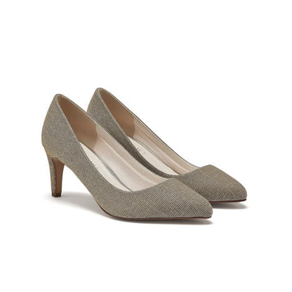 Stella Metallic Court Shoes