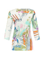 Load image into Gallery viewer, Pastel Coloured Printed Top 24602
