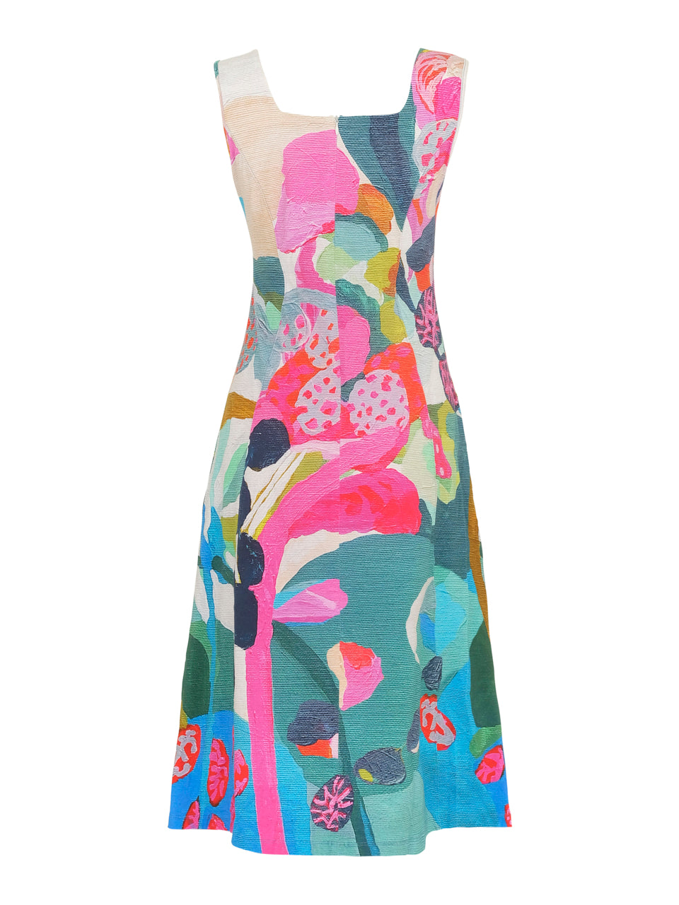 Rumba Vibrant Printed Midi Dress 24675